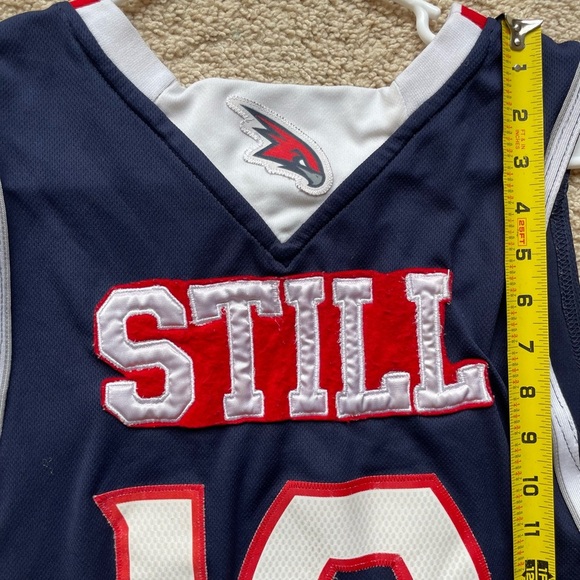 Adidas Atlanta Hawks STILL #10 Custom NBA Jersey Size Medium - Good Condition - Picture 7 of 7